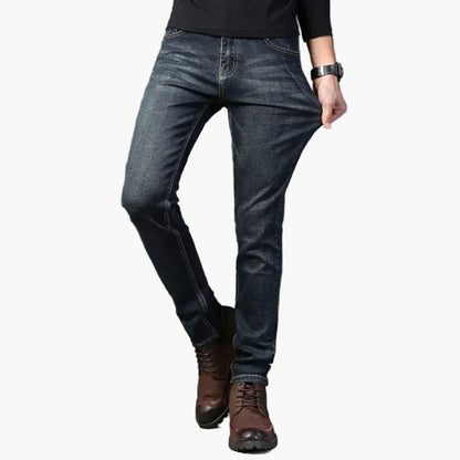 Herre Slim fit stretch jeans – Klassisk stil til hverdag og fritid