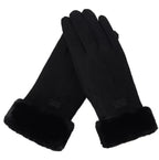 Warme handschoenen met touchscreenfunctie