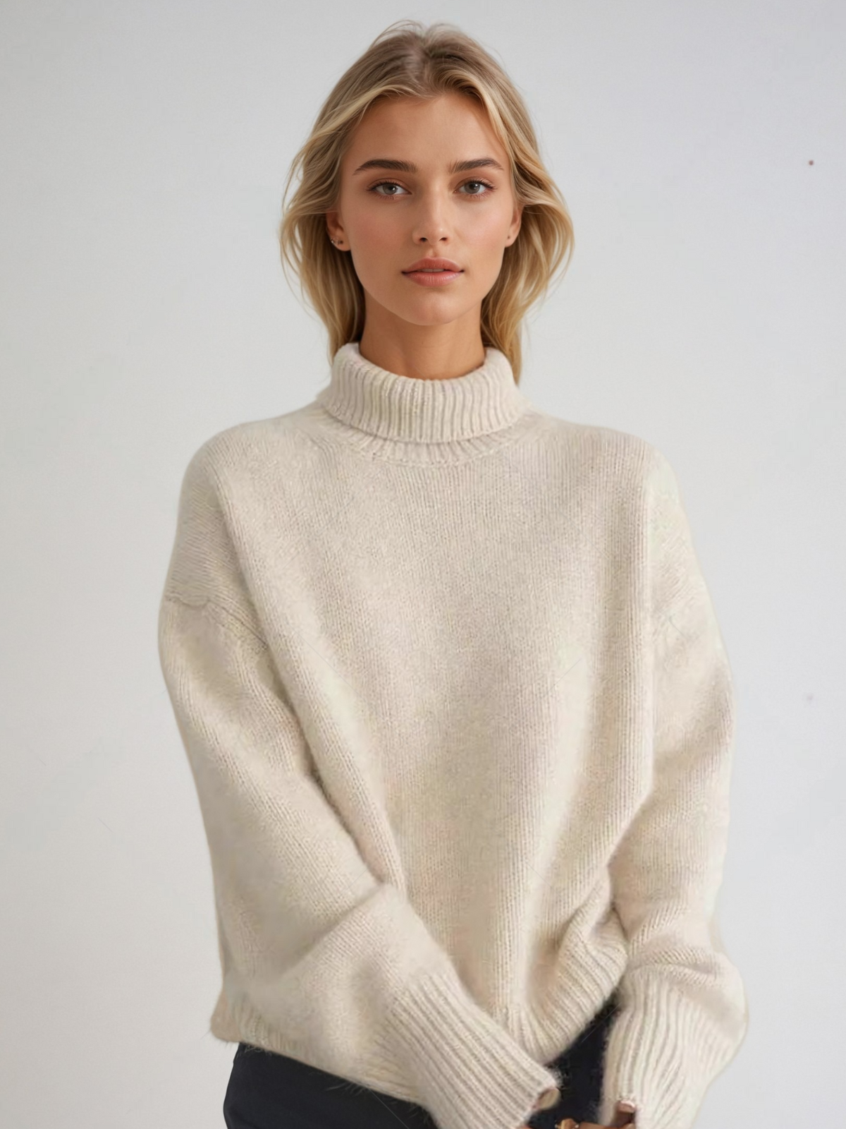 Damski golf w stylu oversize – Stylowy sweter na jesień i zimę
