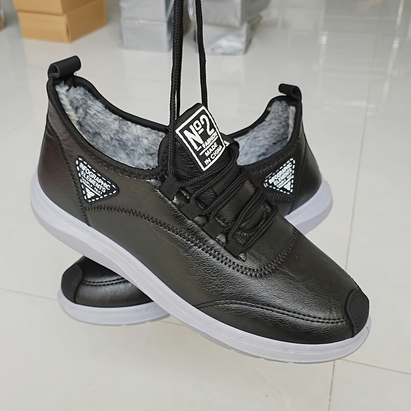 Botas de invierno para hombre con cordones y forro cálido