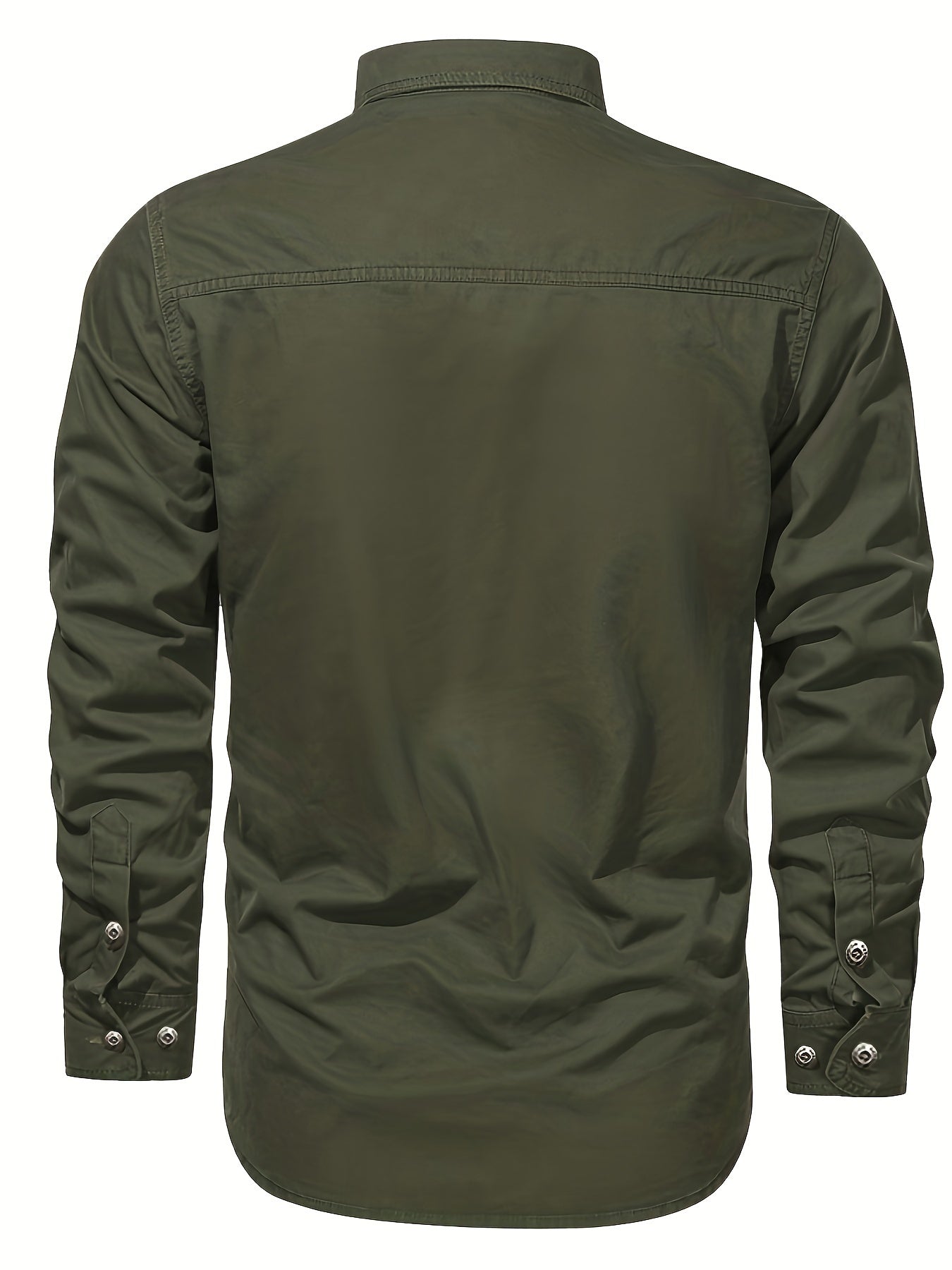 Herren Outdoor Freizeithemd Langarm mit Brusttaschen – Klassisches Freizeit- und Arbeitshemd