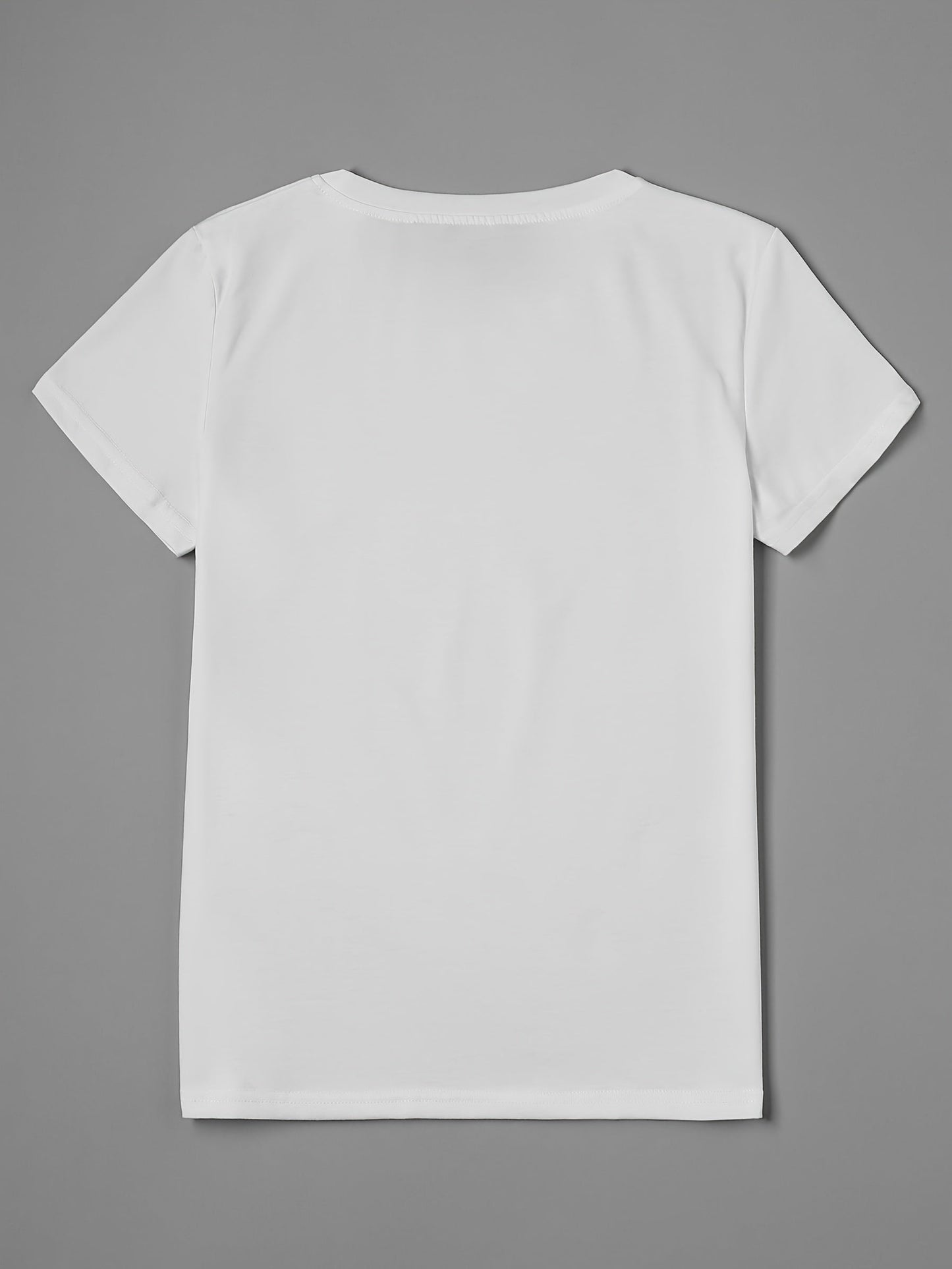 Dam T-shirt med blomsterkonst – Casual stil för vår och sommar