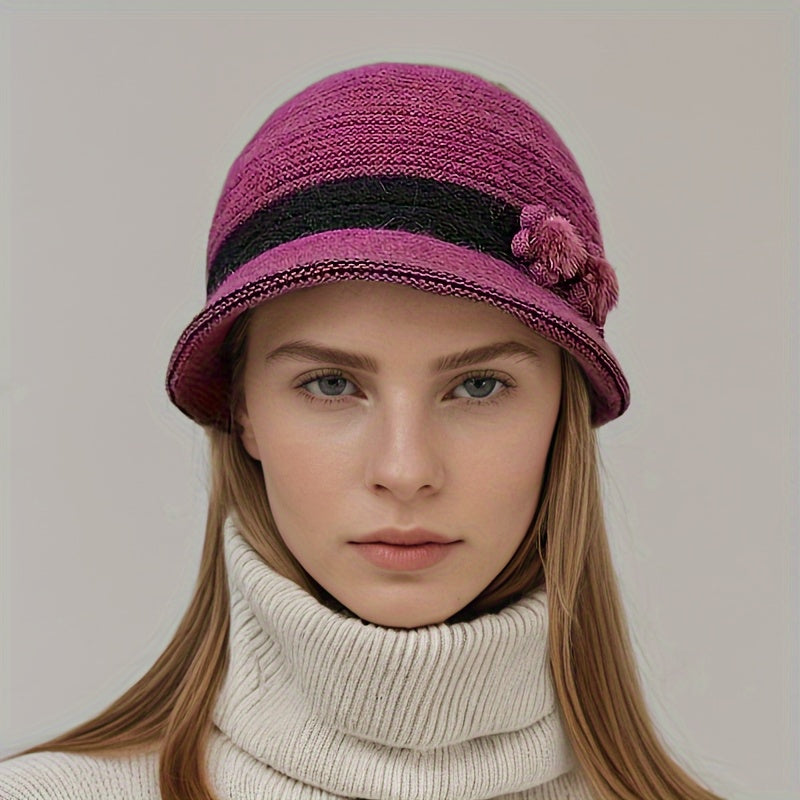 Gebreide wintermuts voor dames