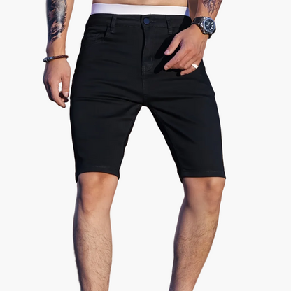 Herren Slim Fit Jeansshorts – Modische Basics für Freizeit und Alltag