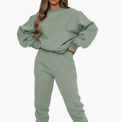 Dames loungewear set – Comfortabel vrijetijdspak voor thuis en dagelijks gebruik