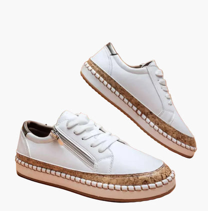 Sneaker da donna con motivo floreale – Scarpe alla moda per tempo libero, quotidiano e passeggiate
