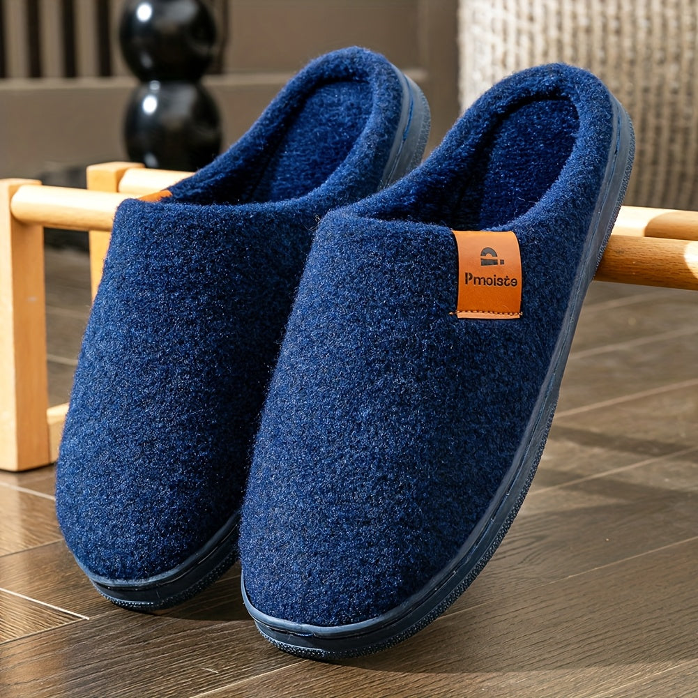 Gezellige pantoffels, zachte en pluizige warme slippers met comfort