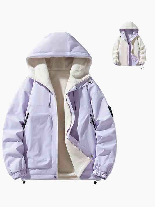Heren vrijetijds winterjas met capuchon – Modieuze outdoor overgangsjas, dagelijks & streetwear
