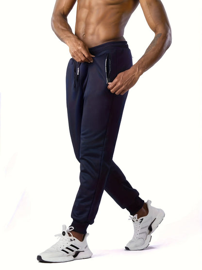 3er Pack Gefütterte Jogginghosen für Herren mit Reißverschlusstaschen