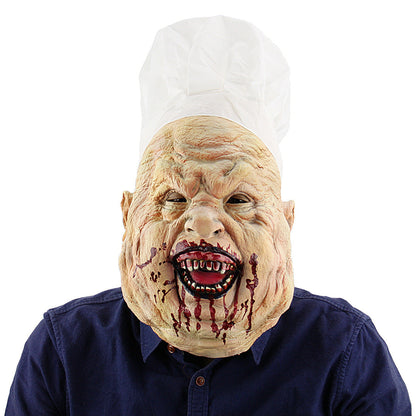 Halloween vampyrdemon-maske for voksne – Skummel utkledning for Halloween-fester og kostymearrangementer