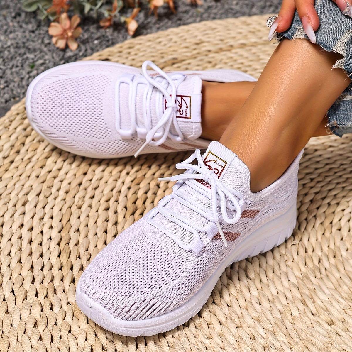 Dames Sneakers Vrijetijdsschoenen Sportschoenen Comfort Licht Ademend Hardlopen