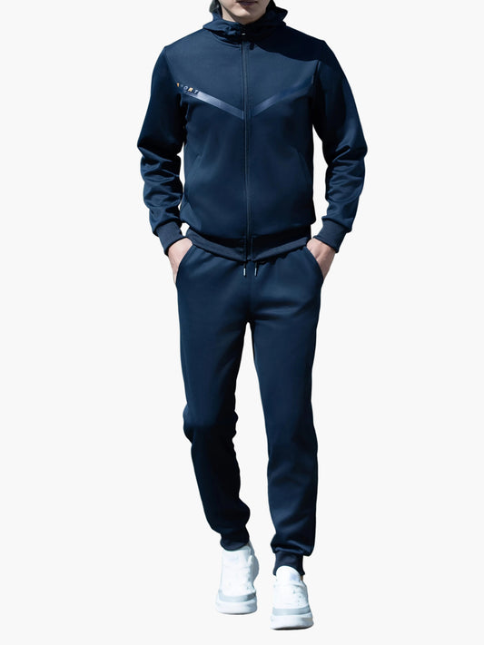 Herr Träningsset Set Sport & Fritid – Modern Hoodie och Joggingbyxor Outfit