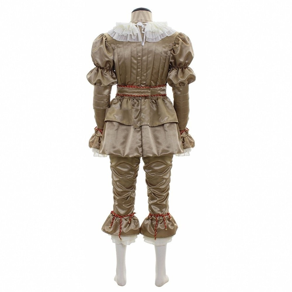 Costume Halloween Clown Pennywise per Adulti – Costume Horror Spaventoso per Carnevale