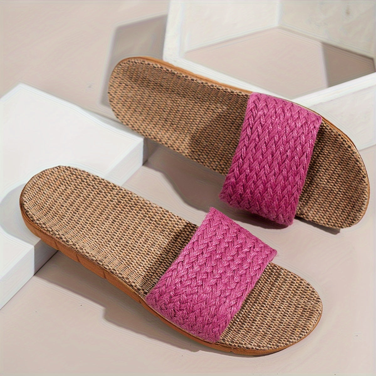 Damen Komfort-Slipper Sandalen – Sommer Freizeit Pantoletten für Alltag & Strand