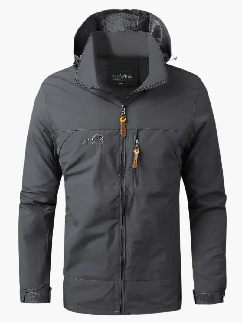 Veste fonctionnelle outdoor homme – Imperméable et coupe-vent pour aventures et quotidien
