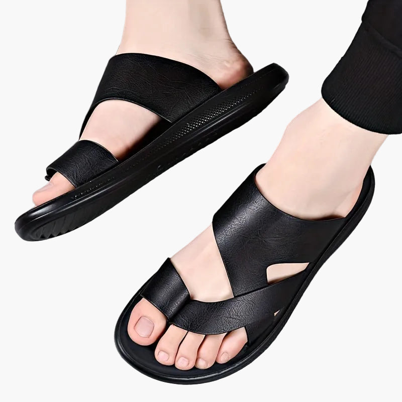 Sandali da uomo comodi per tutti i giorni e il tempo libero – Antiscivolo e confortevoli, scarpe estive aperte