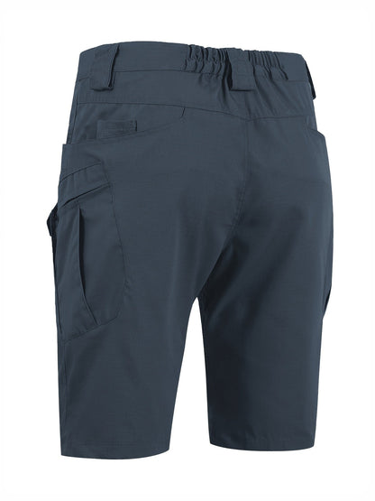 Pantaloncini funzionali da uomo per attività all'aperto con tasche e cintura – Pantaloni da trekking e tempo libero