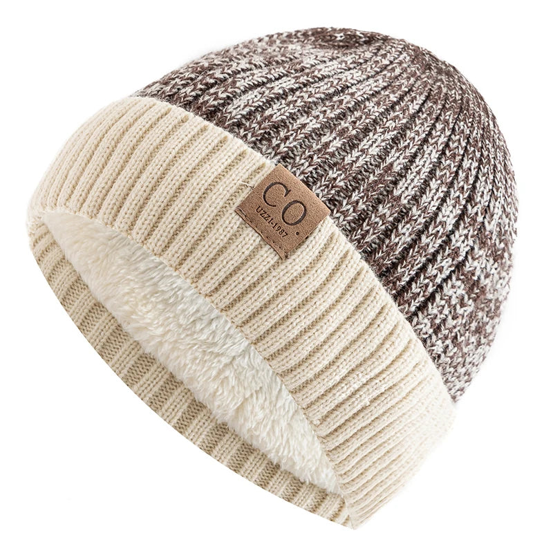 Vintage Vibe muts | Gevoerde retro wintermuts met casual breidesign