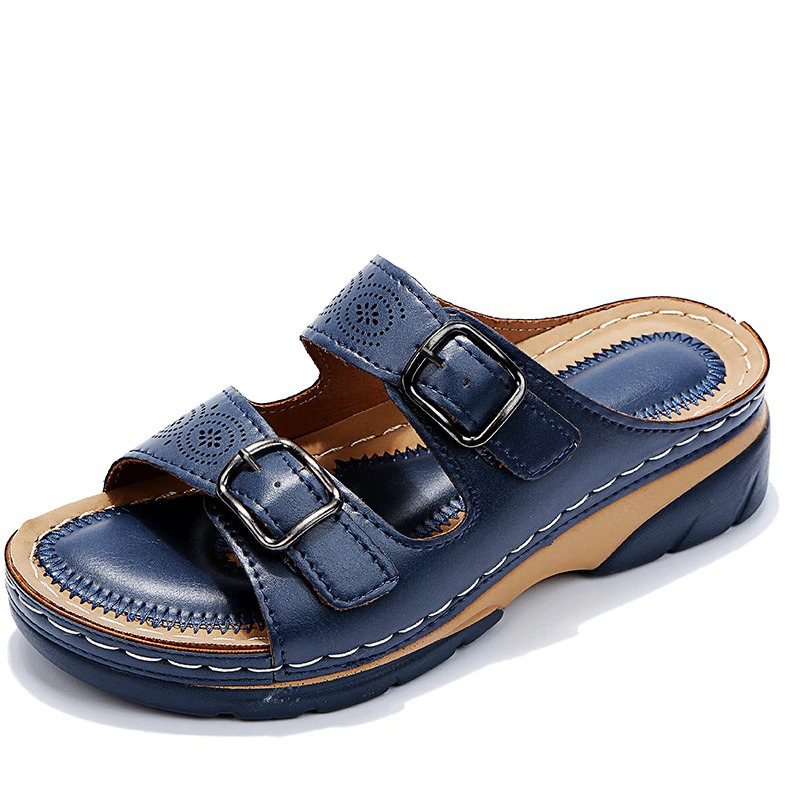 Damen Komfort-Orthopädische Pantoletten – Bequeme Sommerschuhe für Alltag und Freizeit