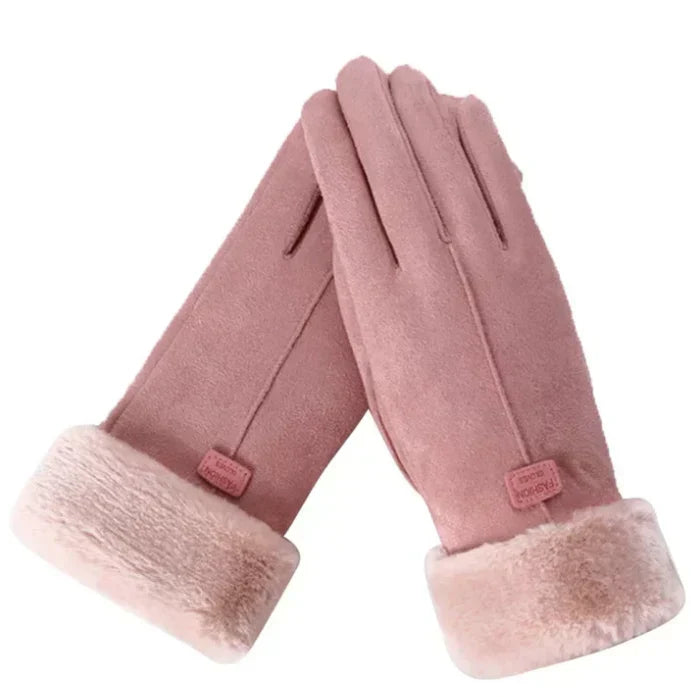 Warme handschoenen met touchscreenfunctie