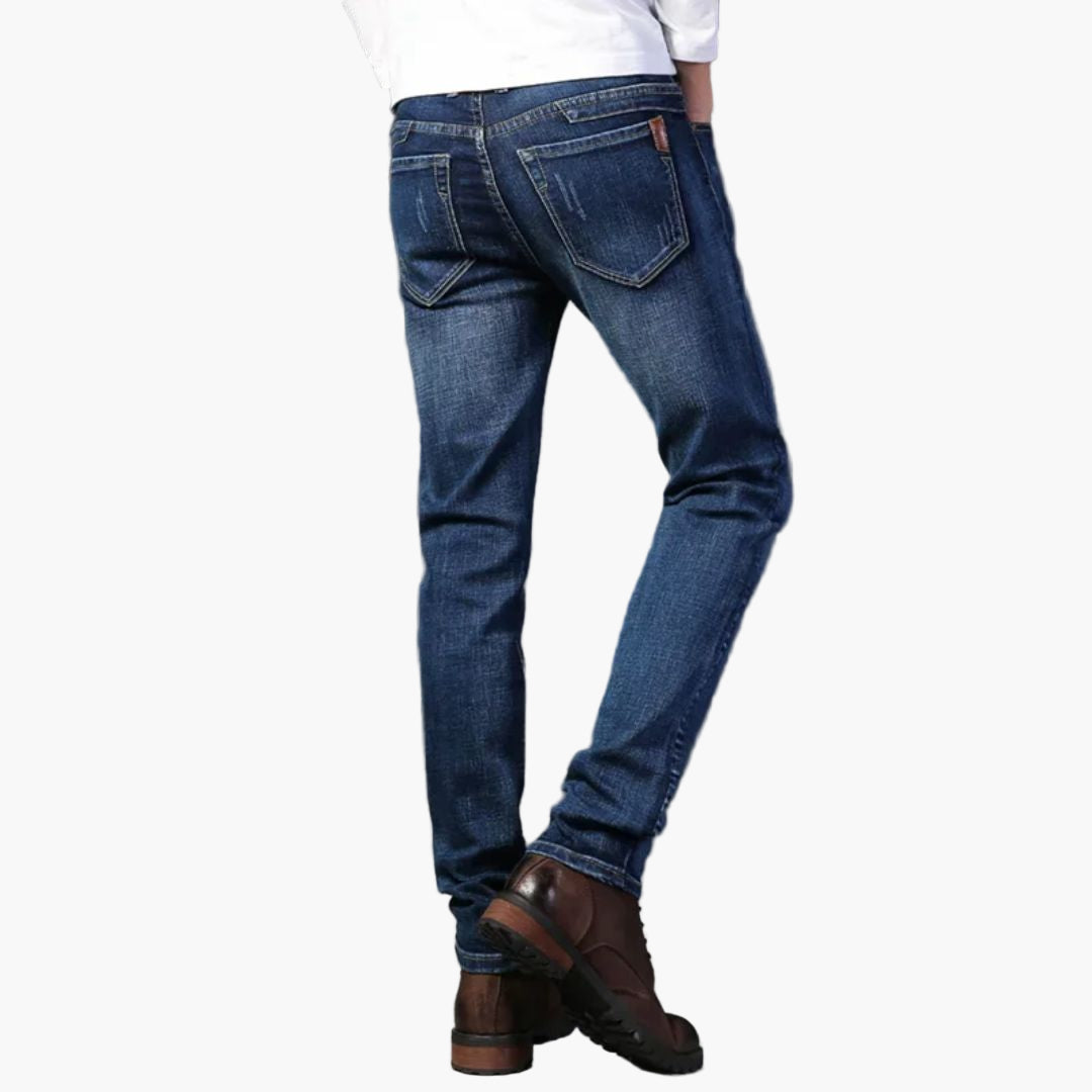 Herre Slim fit stretch jeans – Klassisk stil til hverdag og fritid