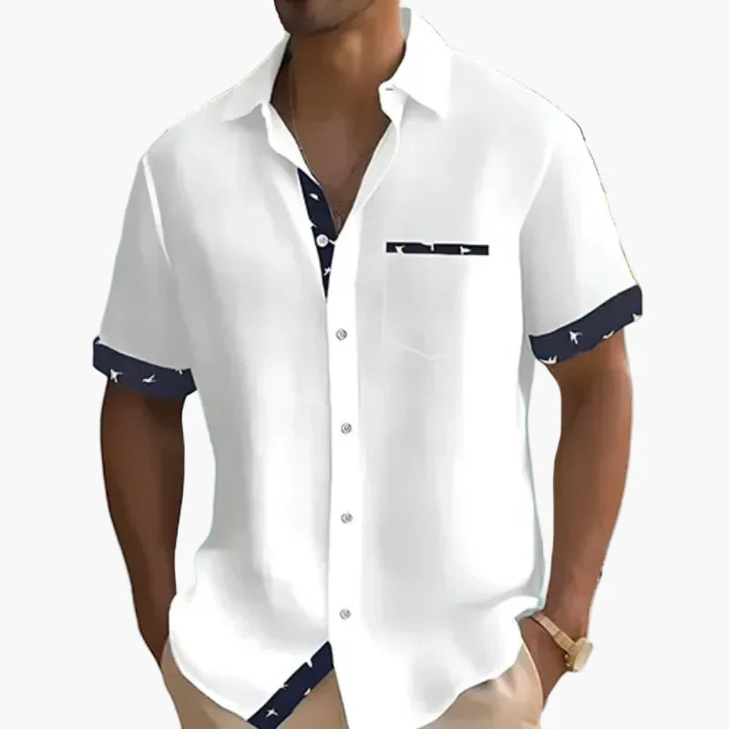 Herren Freizeithemd Kurzarm Modern Regular Fit – Stilvolles Sommerhemd für Alltag und Freizeit