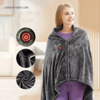 Deken met USB-verwarming en instelbare temperatuur
