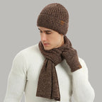Winterset met muts, sjaal en handschoenen