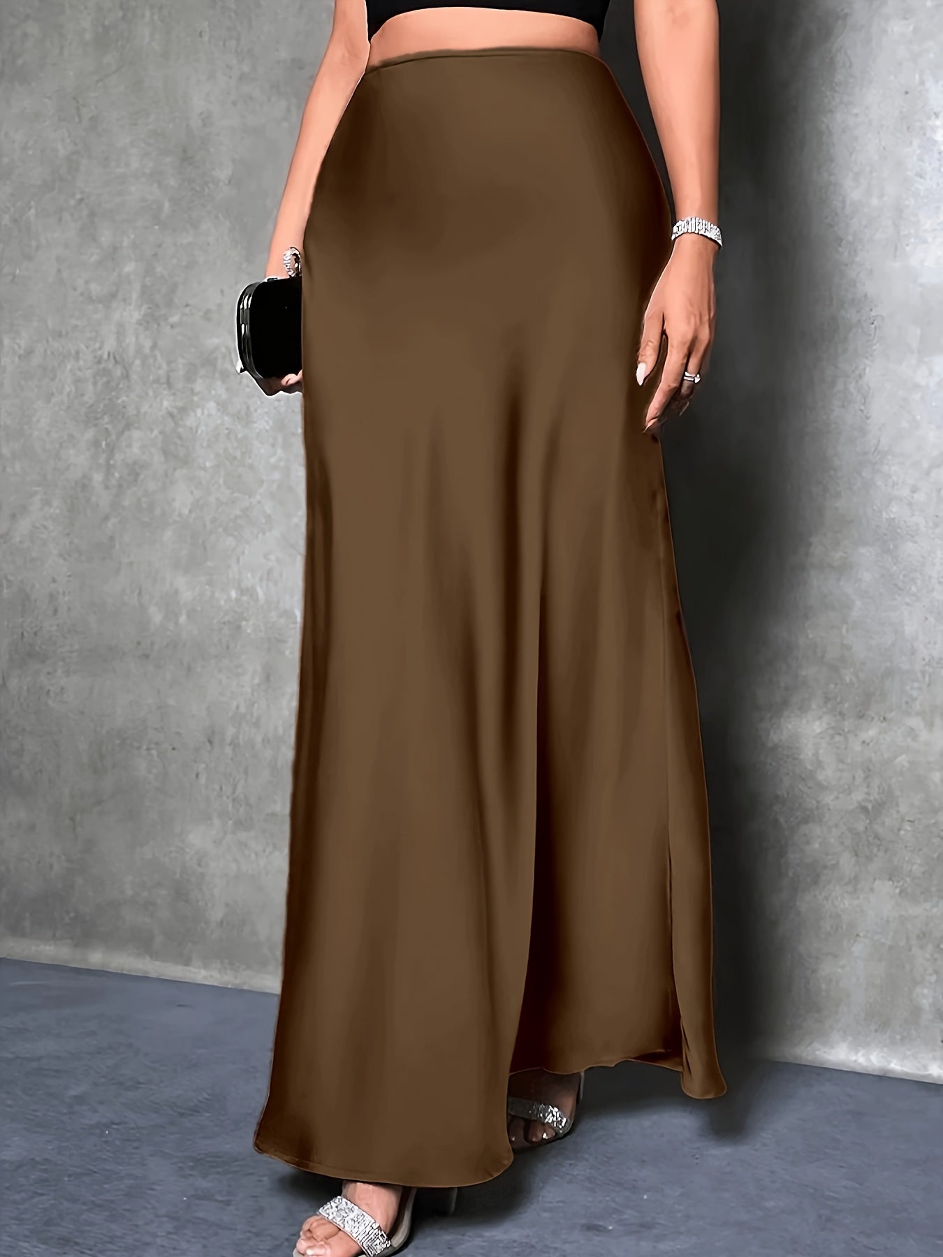 Jupe longue élégante pour femme pour soirée et occasions festives – style fluide