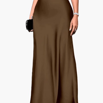 Jupe longue élégante pour femme pour soirée et occasions festives – style fluide