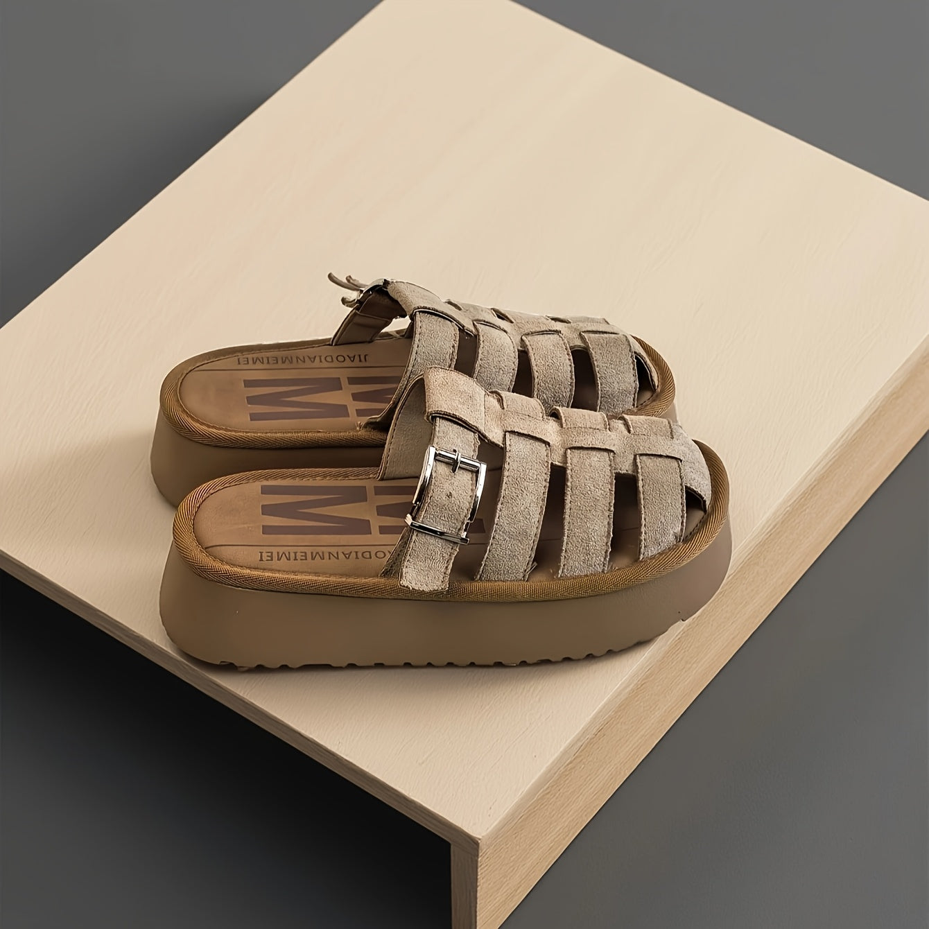 Zoccoli da donna con plateau – Slides estive alla moda per tutti i giorni e il tempo libero