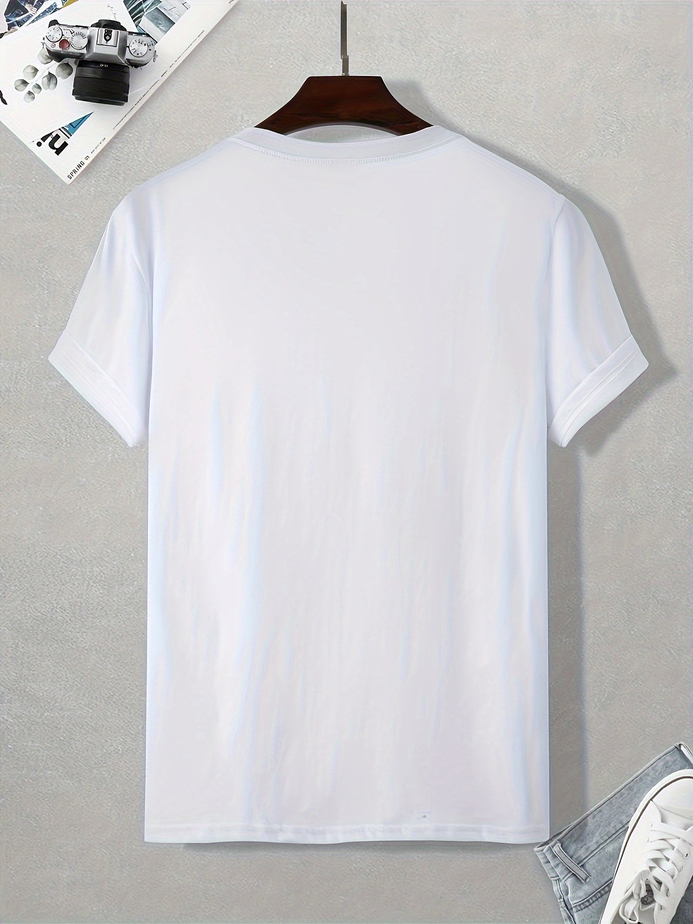 Herre T-shirt Original Print – Moderne casual streetwear til hverdag og fritid