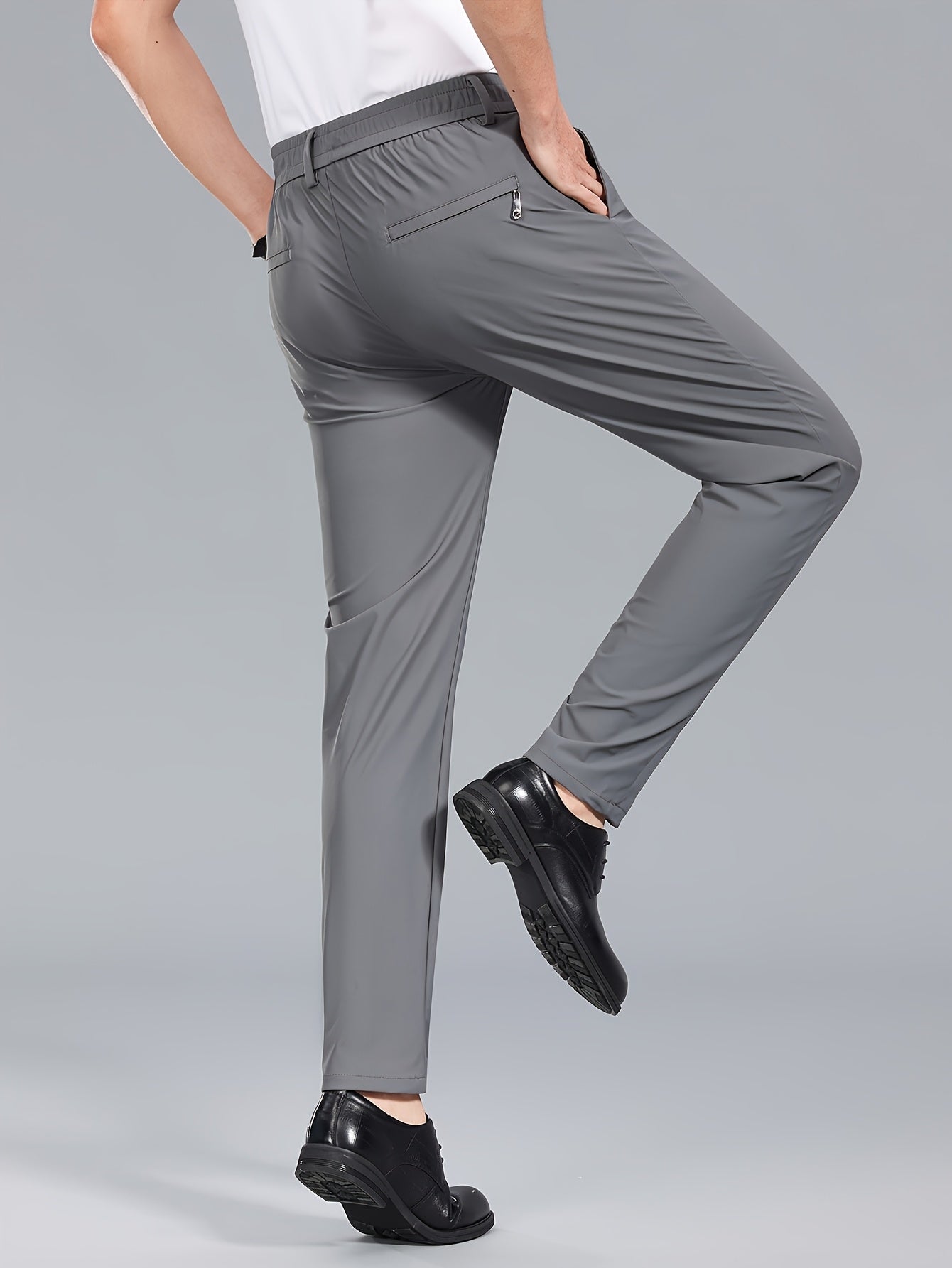 Pantaloni da uomo elasticizzati per business – Comodi pantaloni da completo per ufficio e uso quotidiano