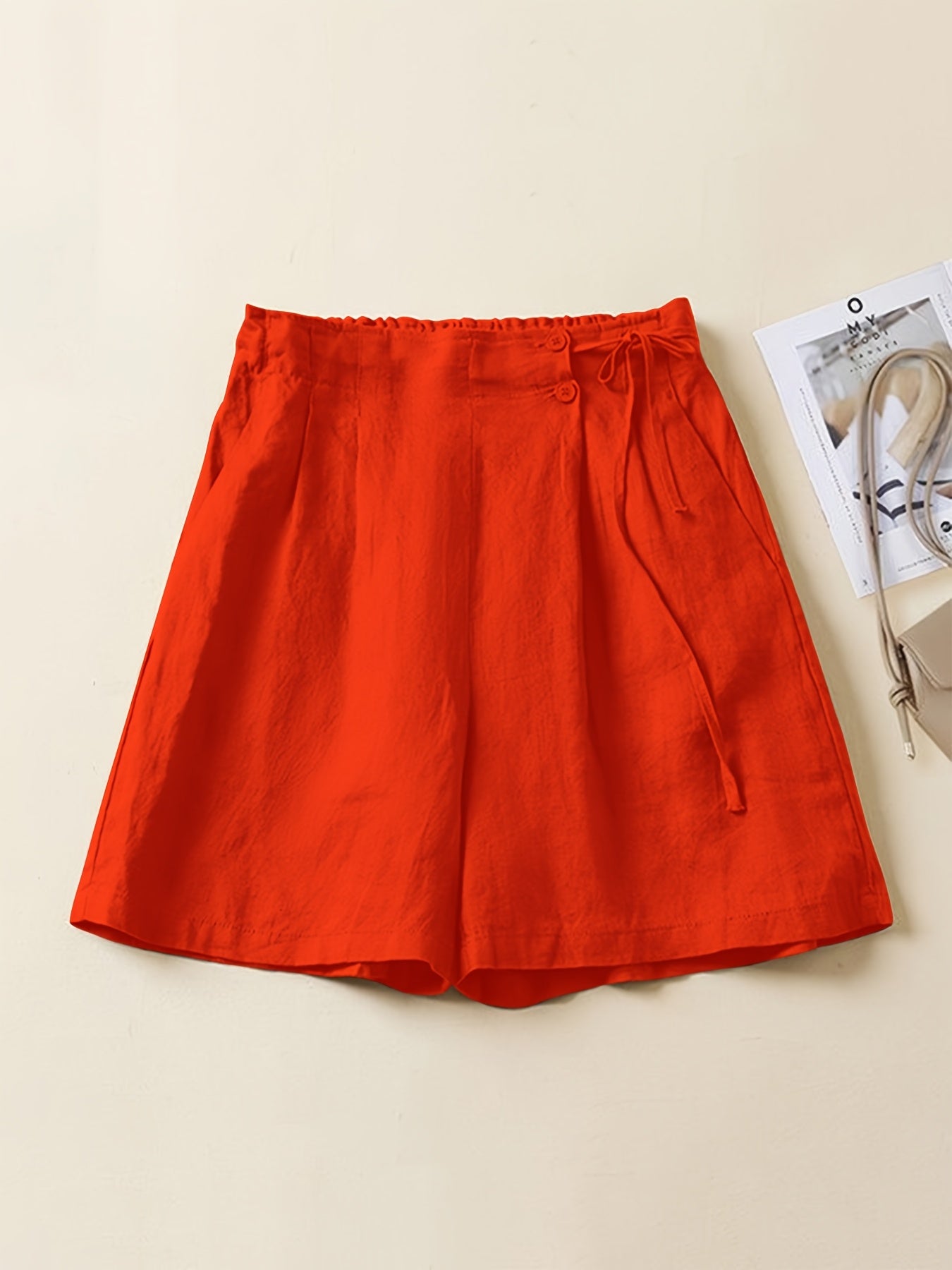 Shorts femme au style décontracté pour le quotidien et les loisirs