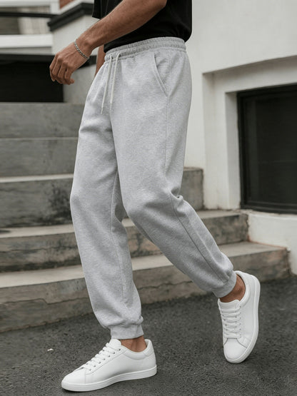 Męskie spodnie dresowe sportowe komfortowe moda casual regular fit