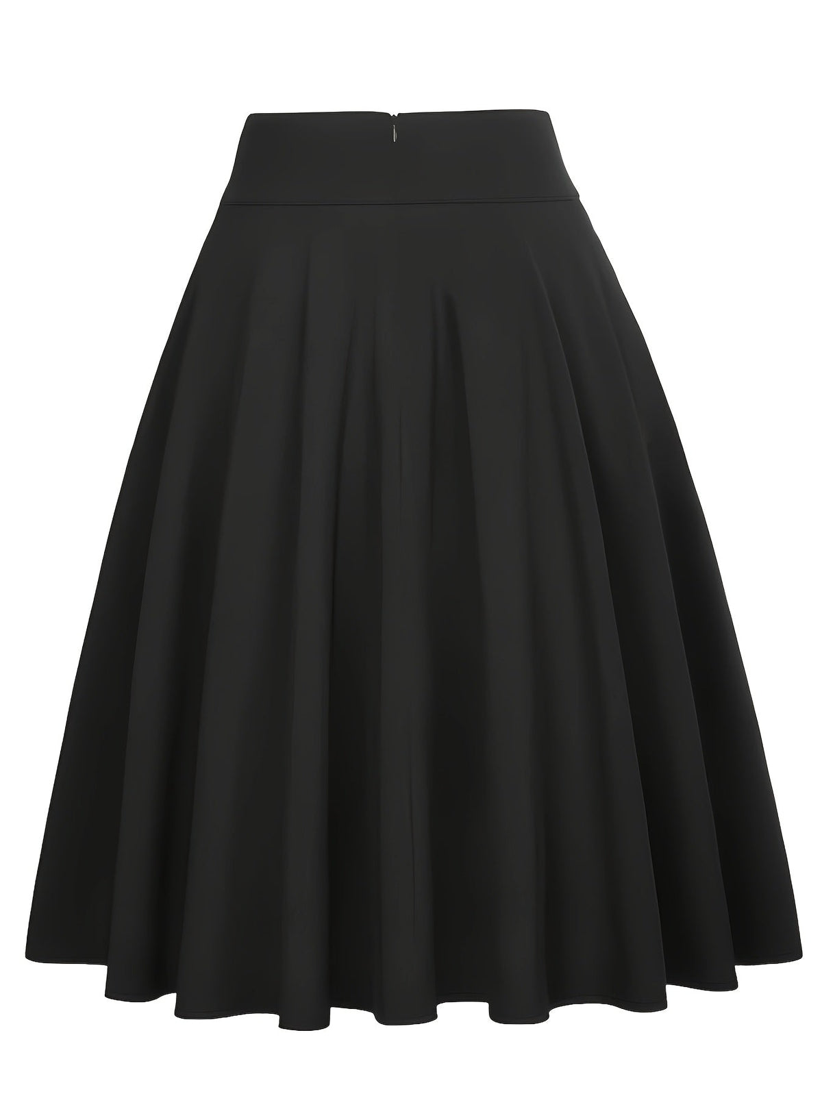 Damen Skaterrock mit Schleife und Taschen – Eleganter Freizeit- und Alltagsrock