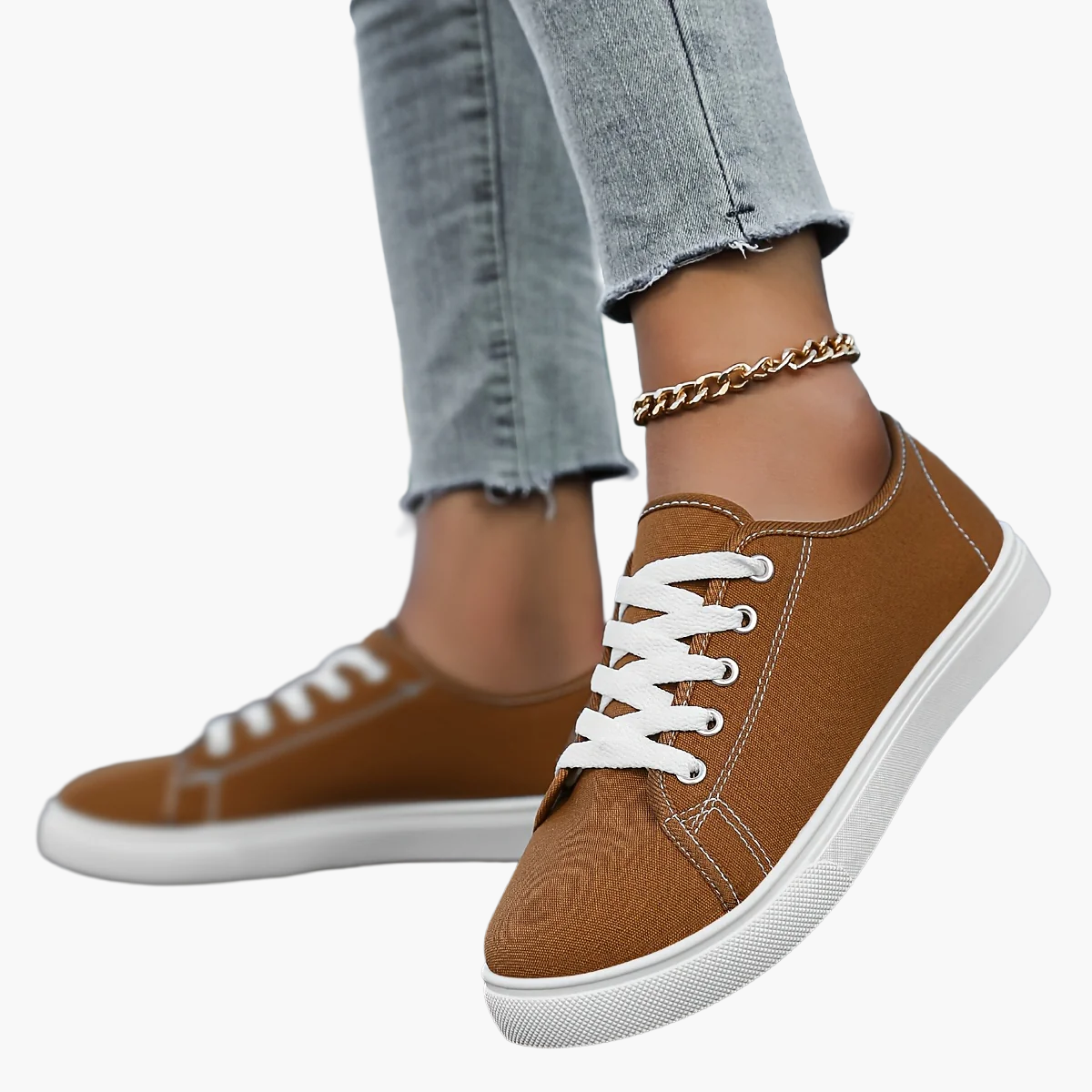 Sneaker da donna casual dal design low-top per tutti i giorni e il tempo libero