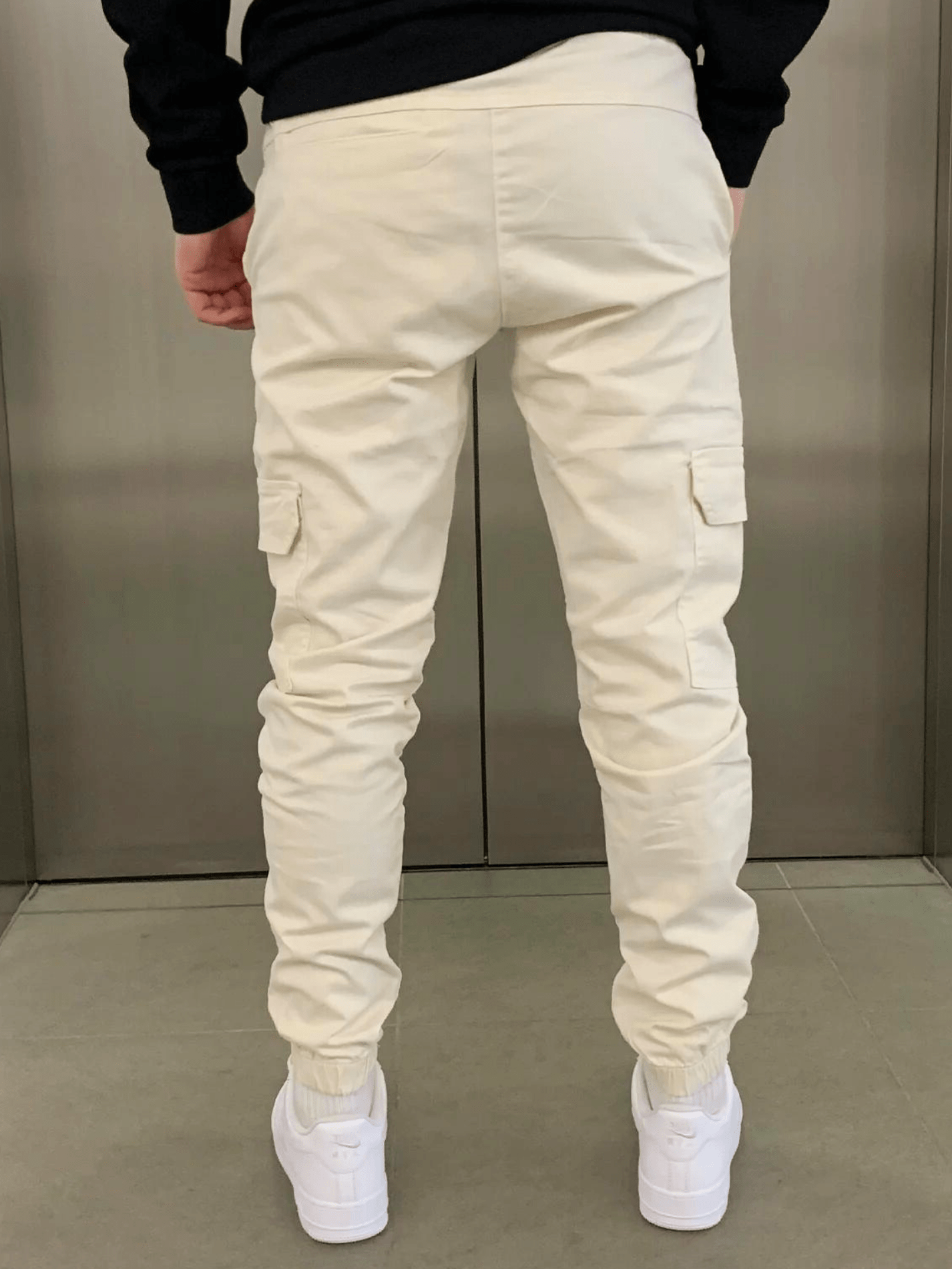 Herren Jogger Cargo Hose – Moderne Freizeithose mit Taschen und Bündchen, Streetwear Style