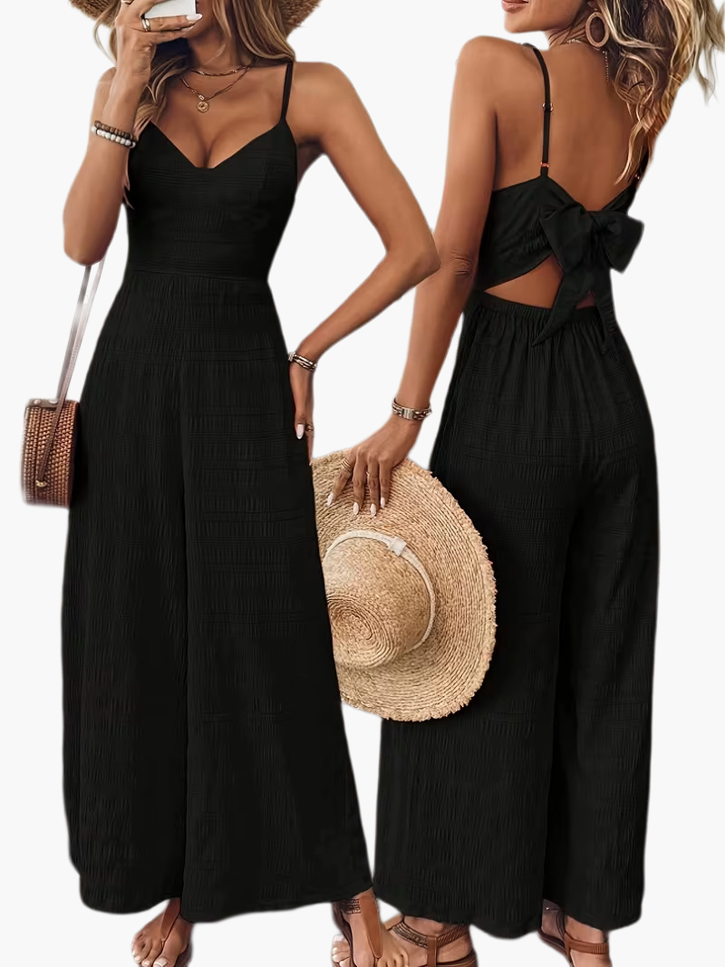 Mono elegante de mujer con tirantes finos para primavera y verano – Perfecto para tiempo libre y vacaciones