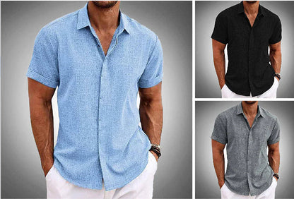 Joe – T-shirt homme décontracté uni