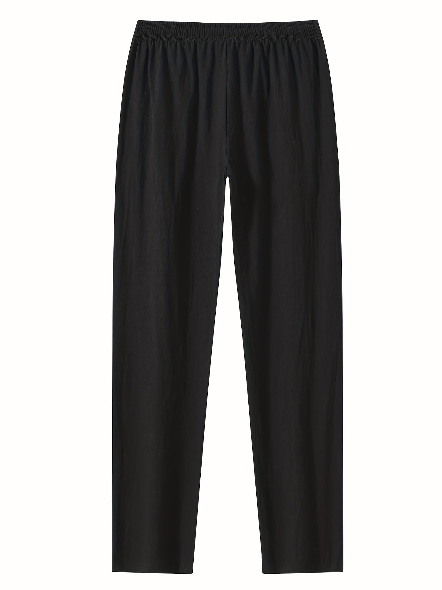 Pantalón casual para hombre con pierna recta – Pantalón de verano para uso diario y deporte