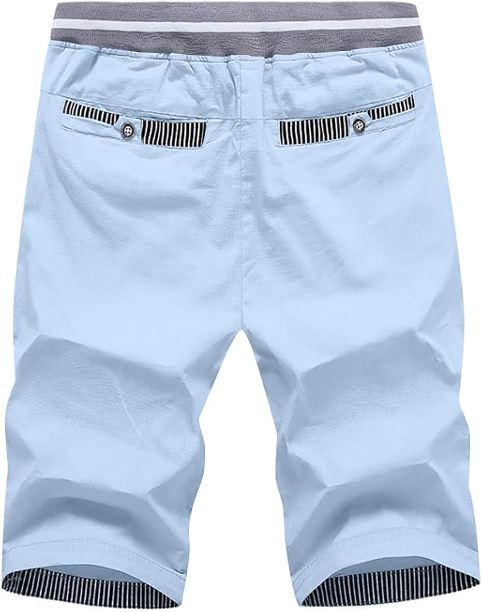Herenshort met koord en zakken