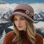Gebreide wintermuts voor dames
