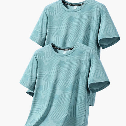 Herren Funktionsshirt Kurzarm – Atmungsaktiv & Lässig für Freizeit und Sport