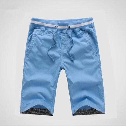 Herren Sommer-Shorts mit Kordelzug – Lässige Freizeit Bermuda für Strand und Alltag
