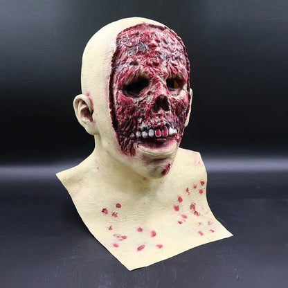 Halloween latex zombie masker voor volwassenen – Griezelig volledig hoofdmasker voor horror kostuums & feest