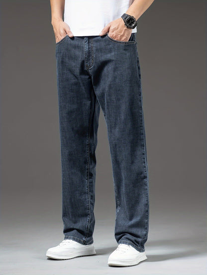 Herren Jeans Weit Geschnitten Freizeit Basic Regular Fit – Komfortabler Alltag und Wochenendstil