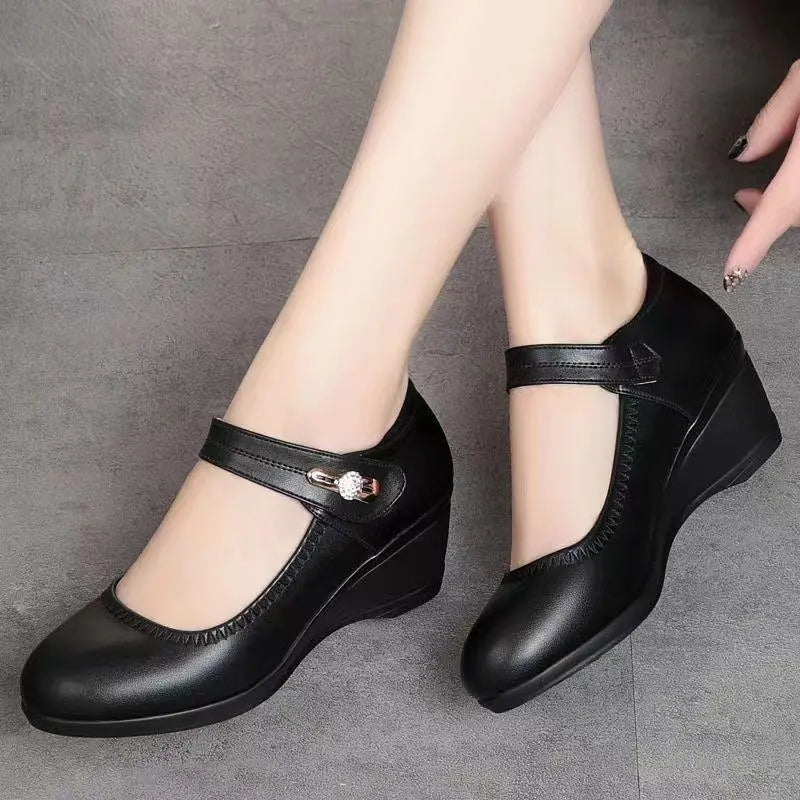 Lydia | Mary Jane-schoenen met sleehak voor dames