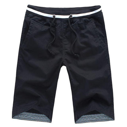 Herren Sommer-Shorts mit Kordelzug – Lässige Freizeit Bermuda für Strand und Alltag