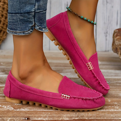Damskie mokasyny wsuwane wygodne buty na co dzień – elegancki styl loafer do codziennego użytku i do biura
